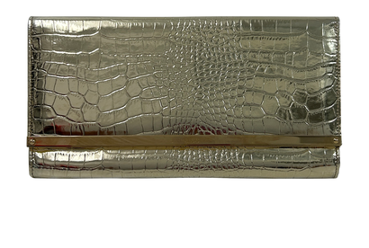 Clutch Efecto Croc, vista frontal